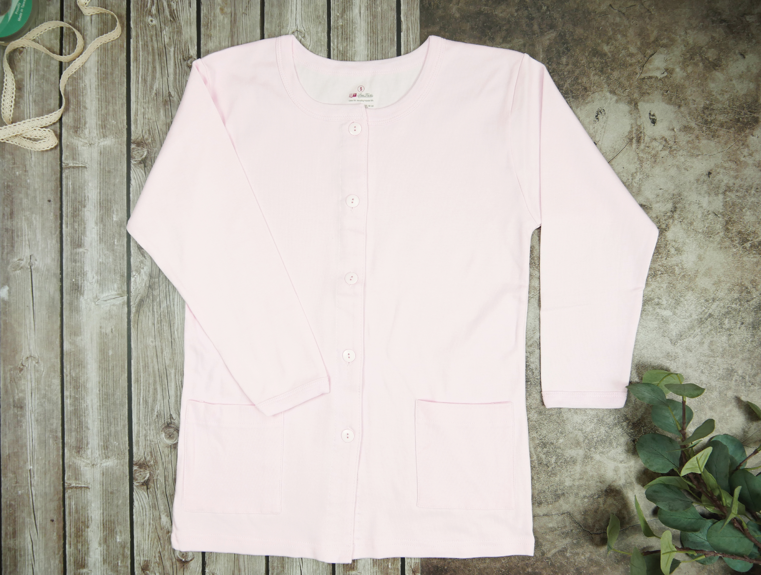 小三福 三福 棉女大全開長袖