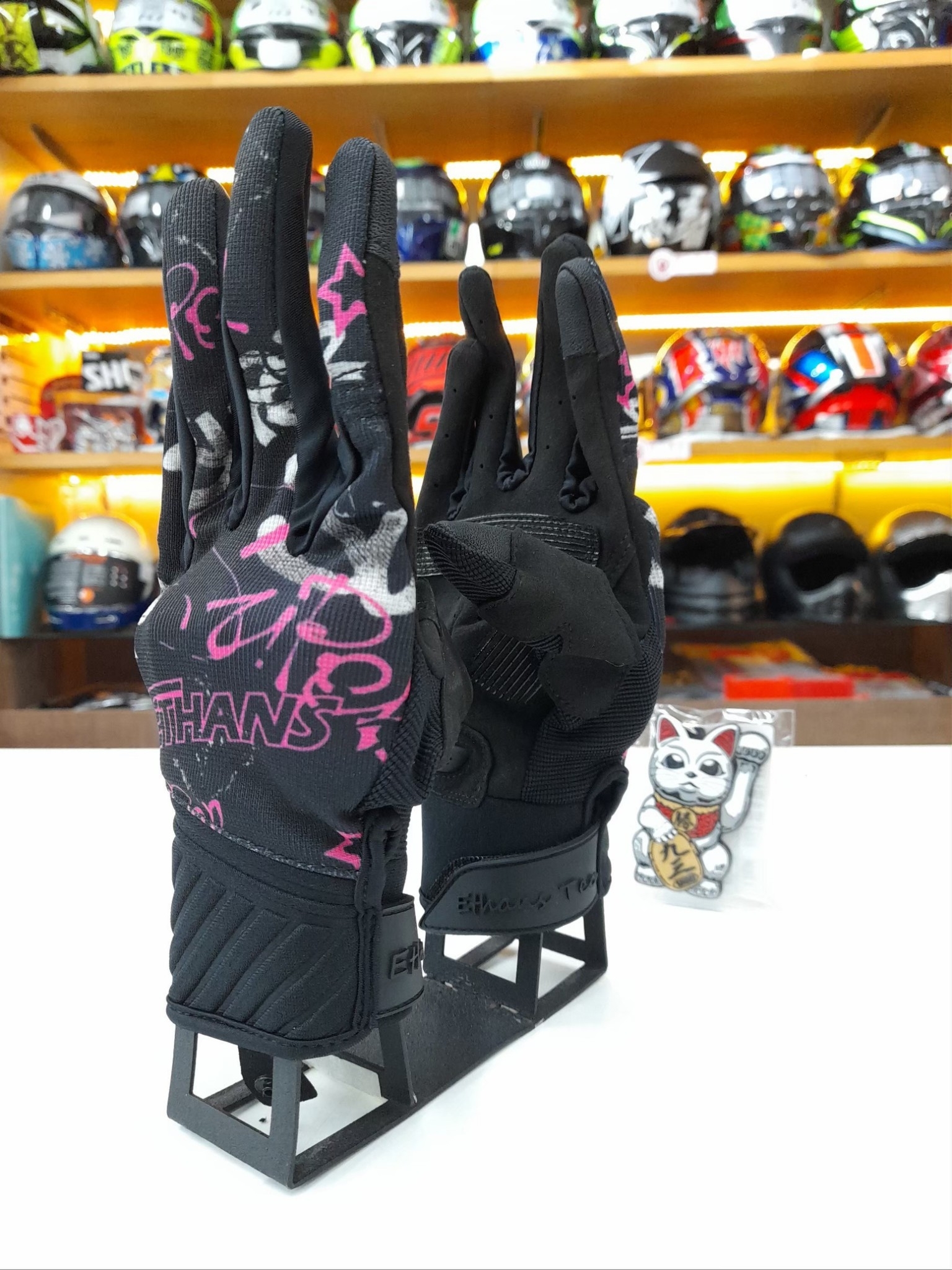 ETHANS 伊森 ES503 紅 布手套