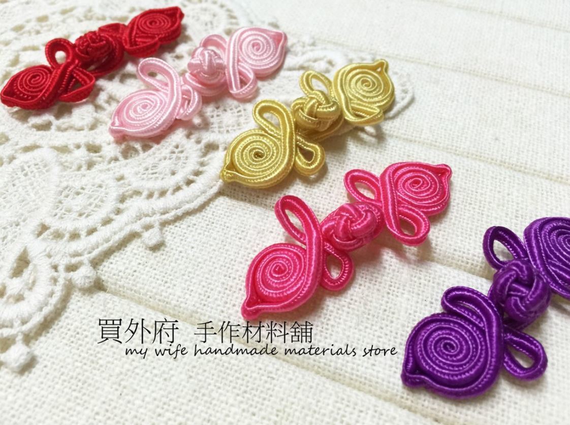 中國結花扣_小蜜桃款_5色【CK-78】