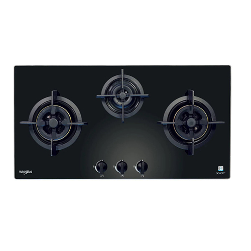 Whirlpool 惠而浦 AWK335BP 5000W 86厘米 嵌入式三頭石油氣爐