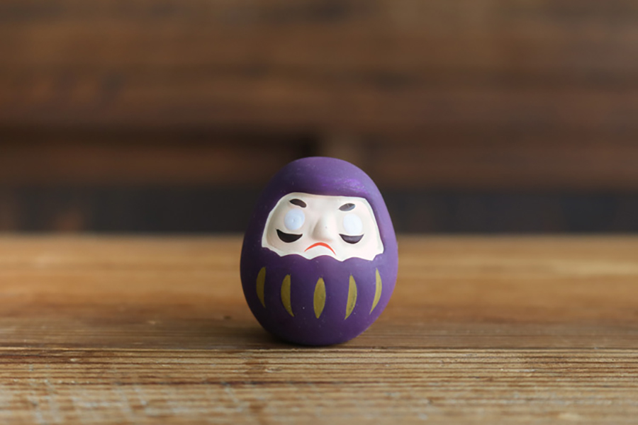 中川政七商店 - 不倒翁/達摩詩籤 / 紫(開運招福)