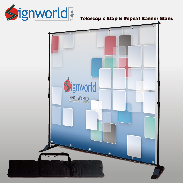 Telescopic Banner Stand