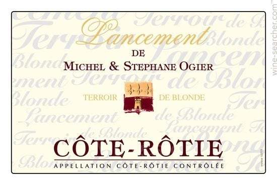 Michel & Stephane Ogier Cote Rotie Lancement 2010 (RP99)