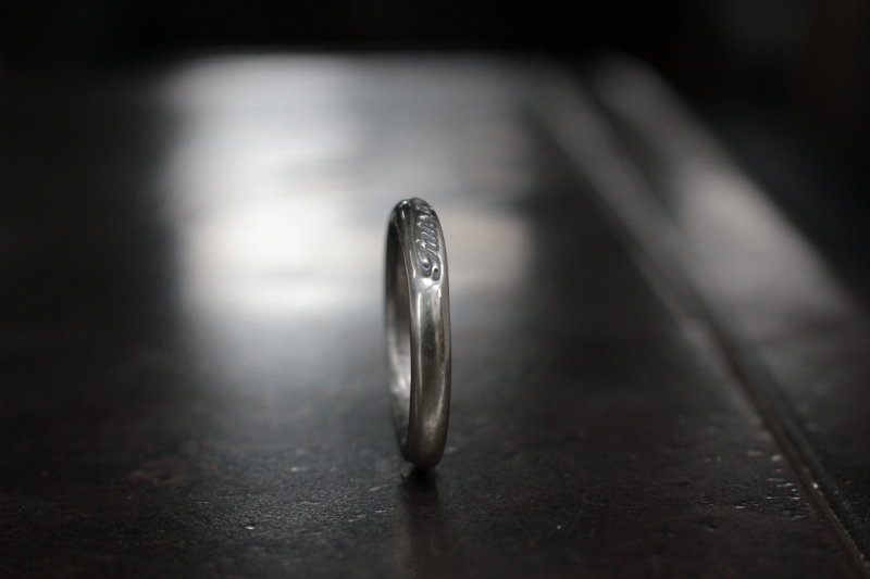 FCR-47 圓形“FATE.co”戒指