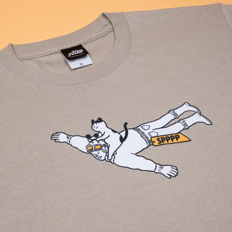 SPPPP｜飛人T｜卡其色