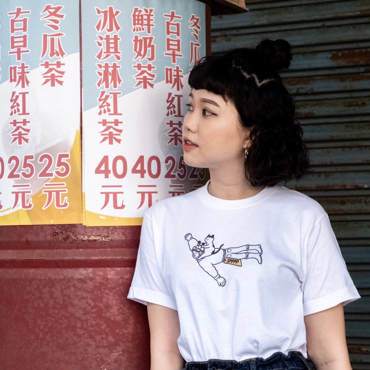 SPPPP｜飛人T｜白色