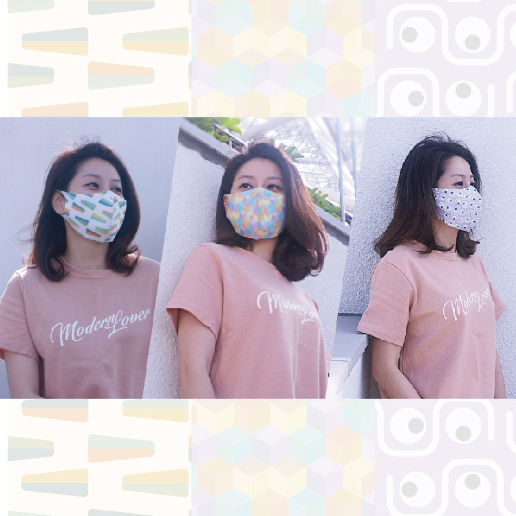 限定｜微醺巴黎｜舒適美-3D立體透氣抗菌口罩3入組