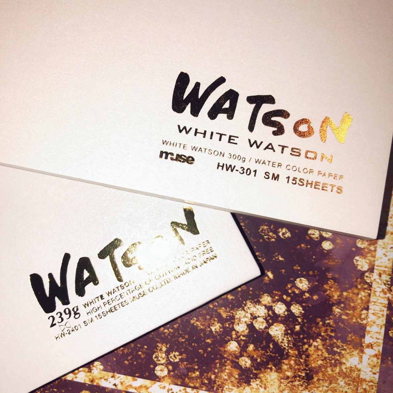 MUSE 白華特生超特厚水彩本 300g