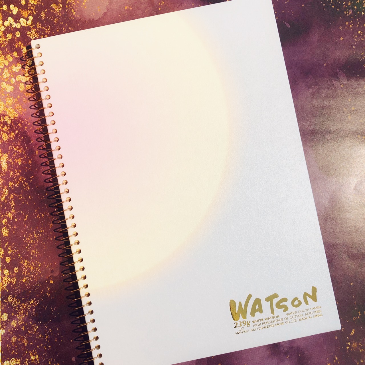 MUSE 白華特生特厚水彩本 239g