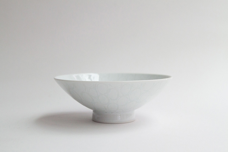 白山陶器-平茶碗 A-23