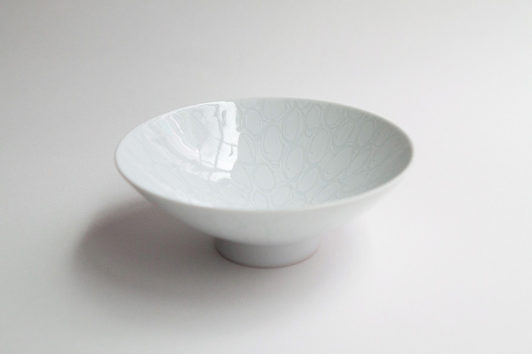 白山陶器-平茶碗 A-23