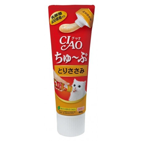[任選$50/2支]日本 CIAO 唧唧超奴 - 雞肉醬 80G