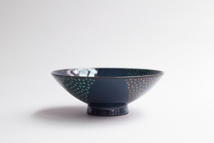 白山陶器-平茶碗 G-10