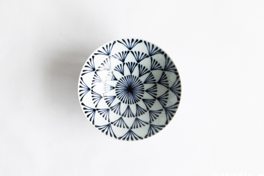 白山陶器-平茶碗 P-8