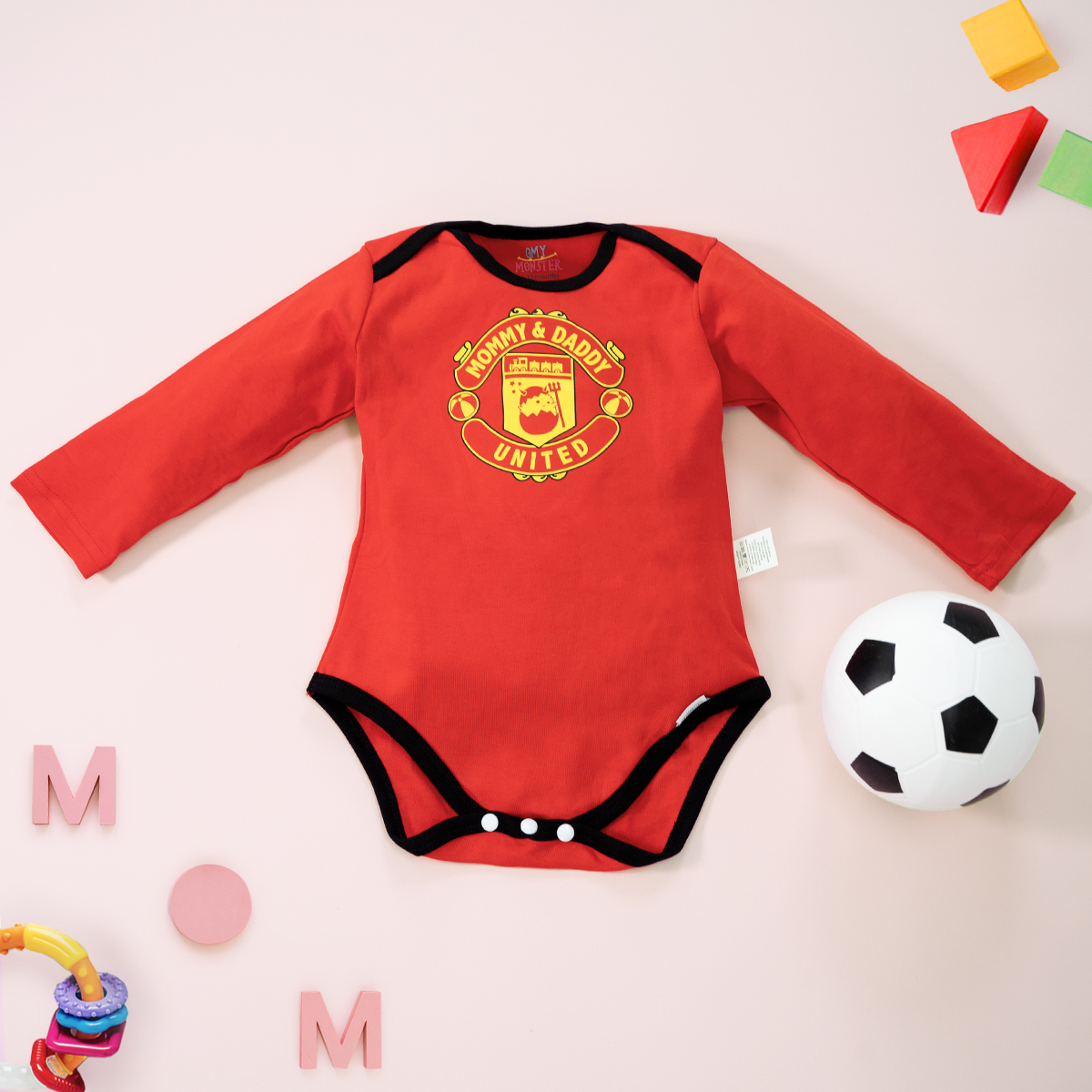 「萌聯 」長袖包屁衣