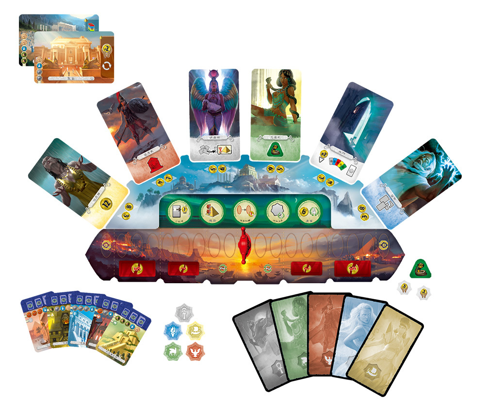 7 Wonders Duel Pantheon 七大奇蹟：對決 萬神殿