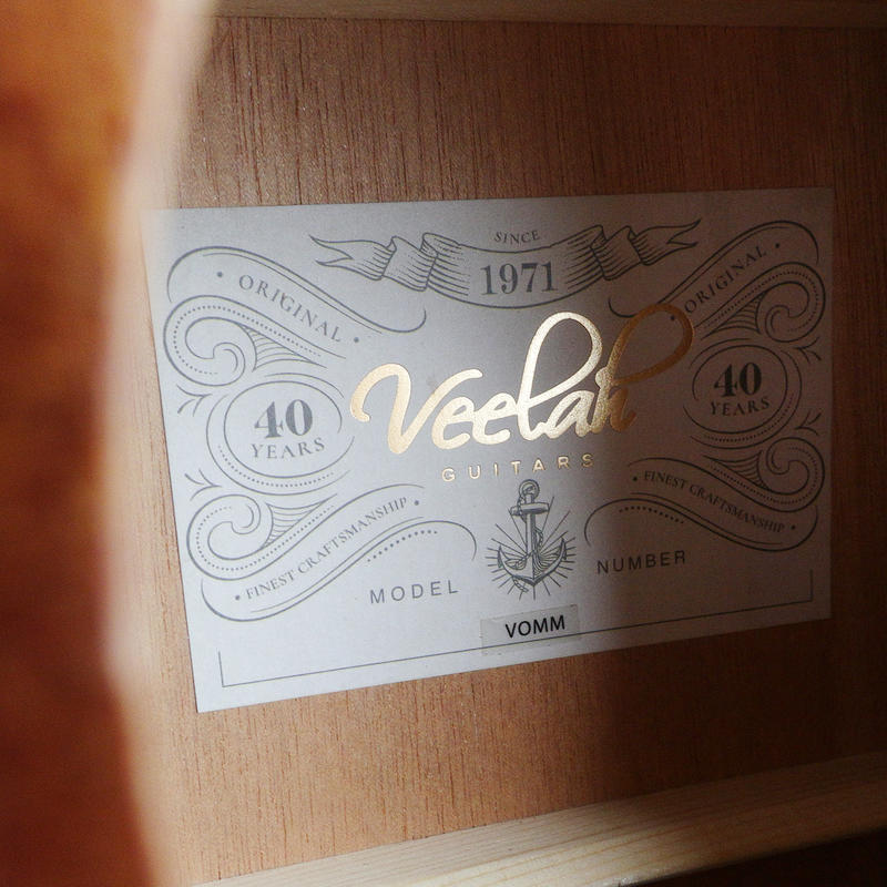 Veelah Veelah VOMM 桃花心木 合板 40吋 木吉他【附原廠琴袋】 第 5 張圖片｜三峽吉他 / Bass