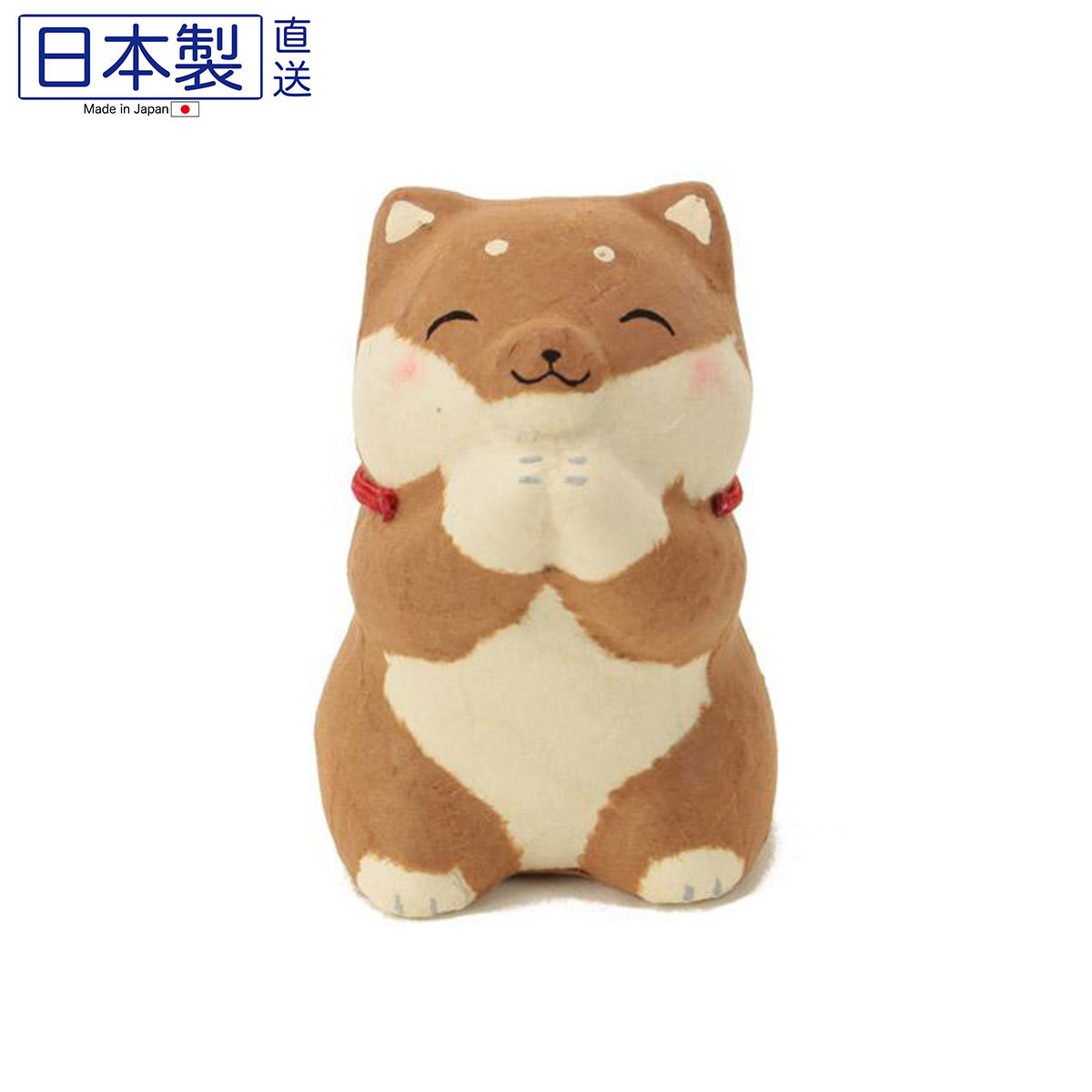 日式祝賀柴犬紙公仔 (啡柴) (日本製)
