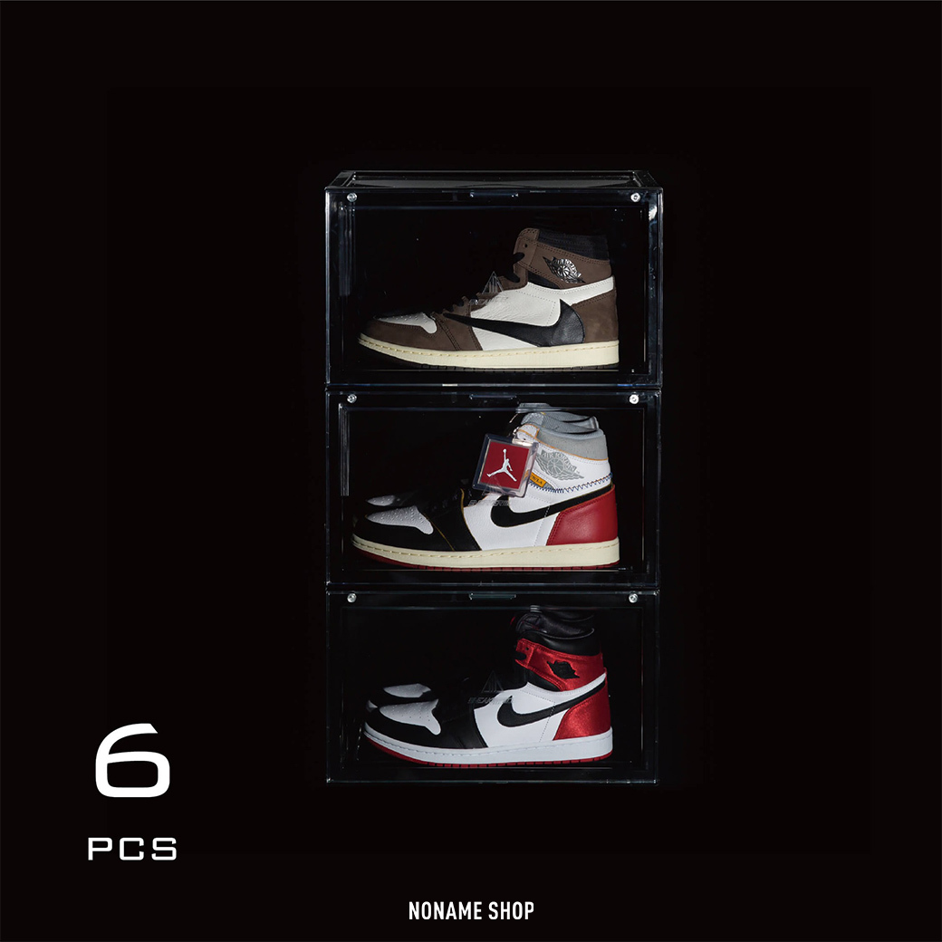 SNEAKER MOB 磁吸側開球鞋盒 收納盒 鞋盒 曜石黑