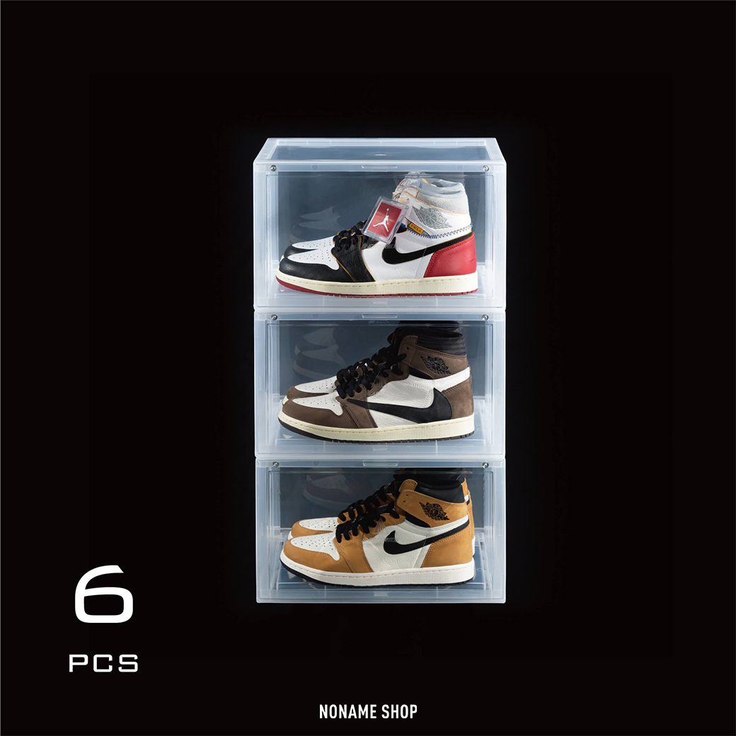 SNEAKER MOB 磁吸側開球鞋盒 收納盒 鞋盒 透明