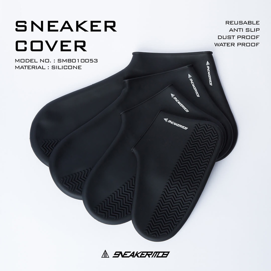 SNEAKER MOB 防水鞋套 雨鞋套 止滑 防雨鞋套 矽膠防水鞋套 雨鞋 雨具 鞋套 科技黑