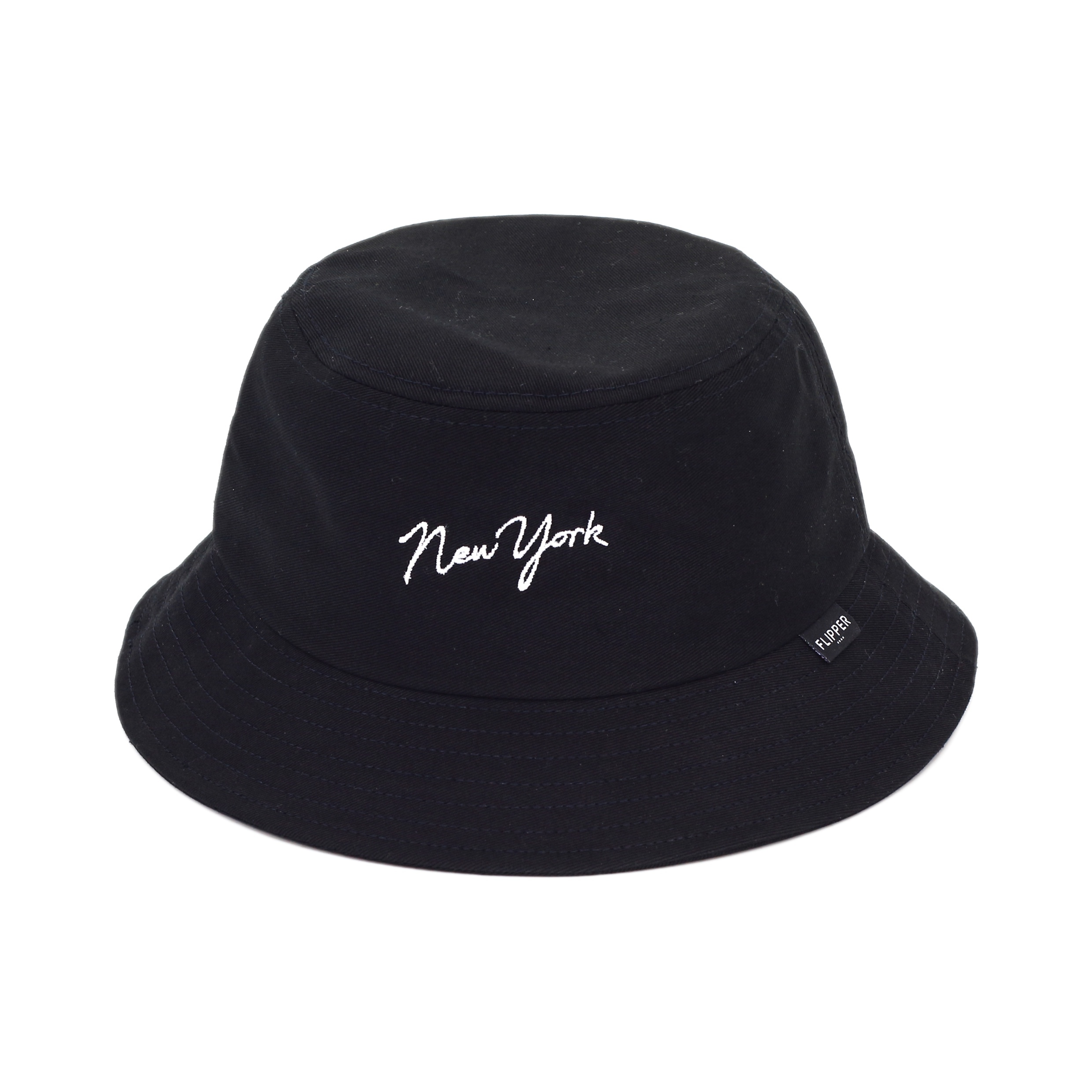 Premier New York Bucket Hat Black