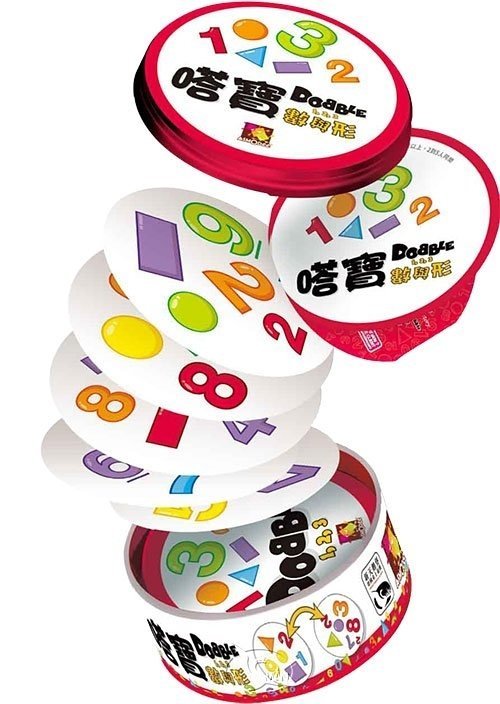 Dobble 123 嗒寶: 數與形