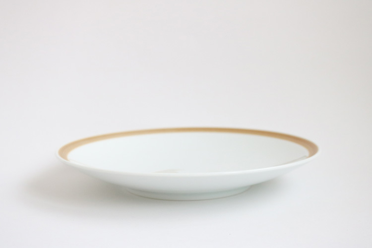 白山陶器-錆千筋 7寸和皿