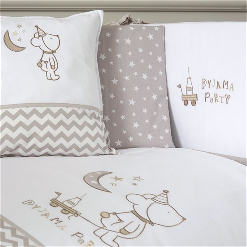 Little Somethings - 嬰兒床床圍 (波點小船)