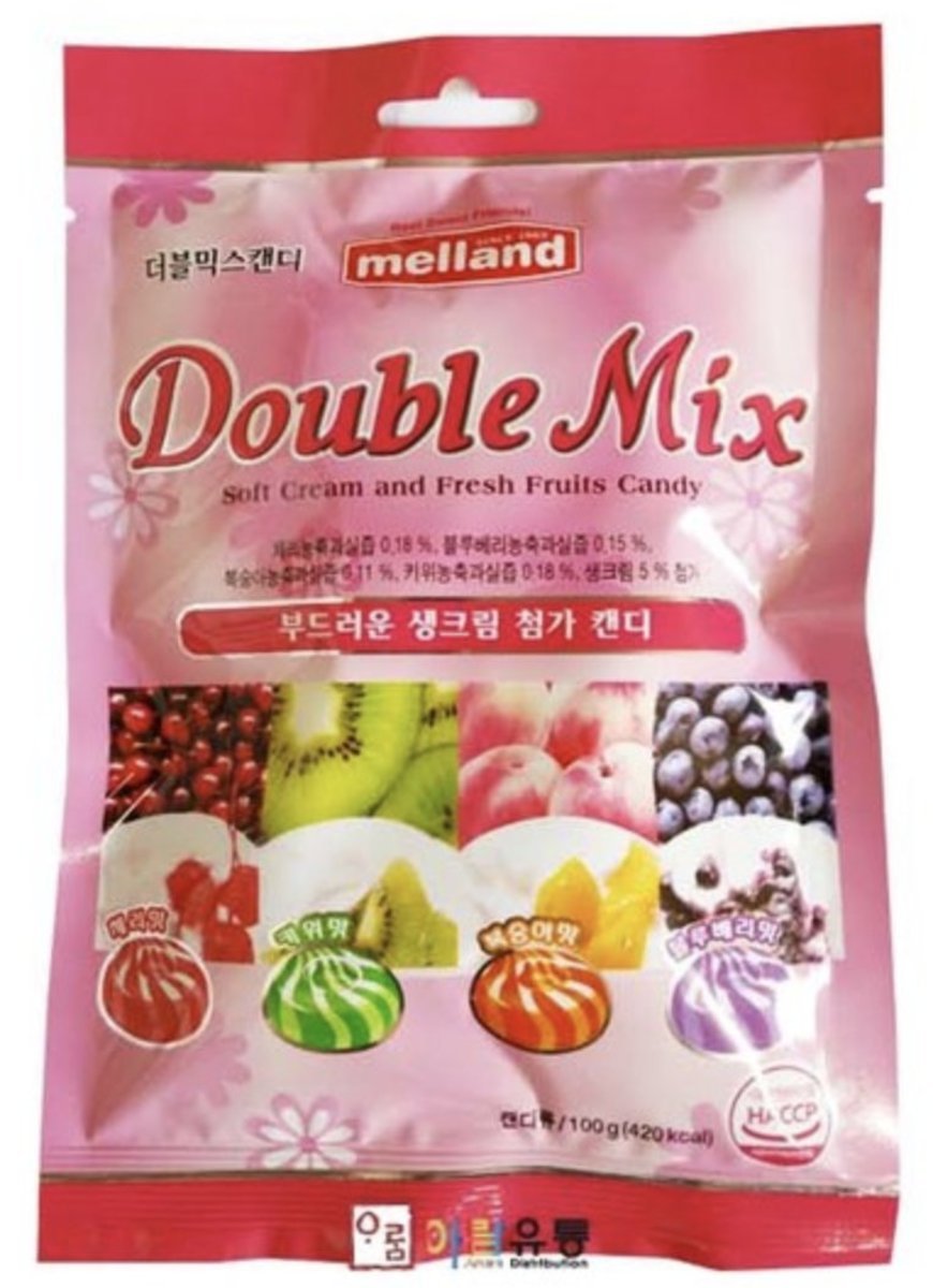 【KUKJE】雙重混合奶油水果糖