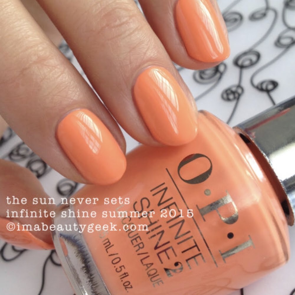 OPI 甲油 - The Sun Never Sets  ISL42