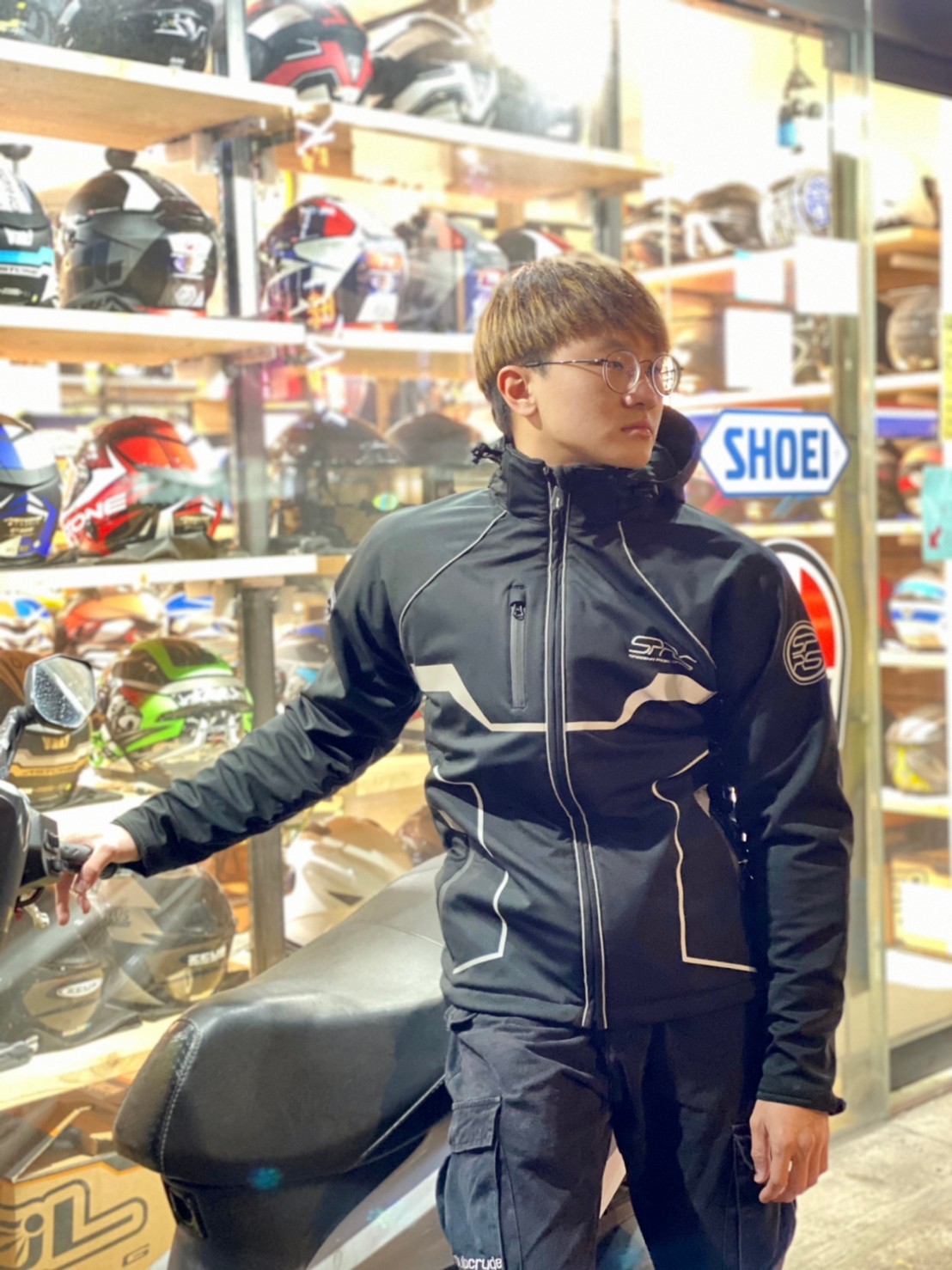 SPRS SK8 黑白 四季防摔衣 防水