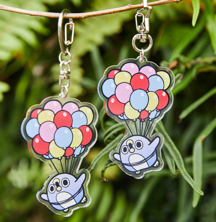 懶得鳥你壓克力吊飾