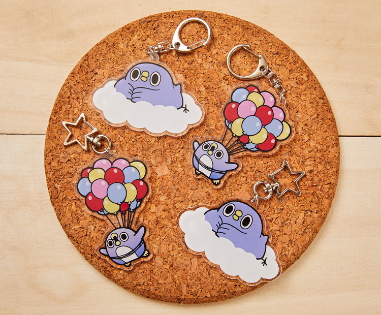 懶得鳥你壓克力吊飾