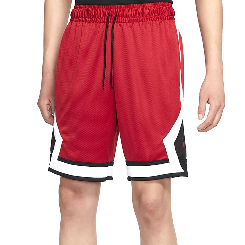 NIKE 運動褲 短褲 JORDAN 紅 白黑 側邊LOGO 休閒 男 CV6023-687 [EW]