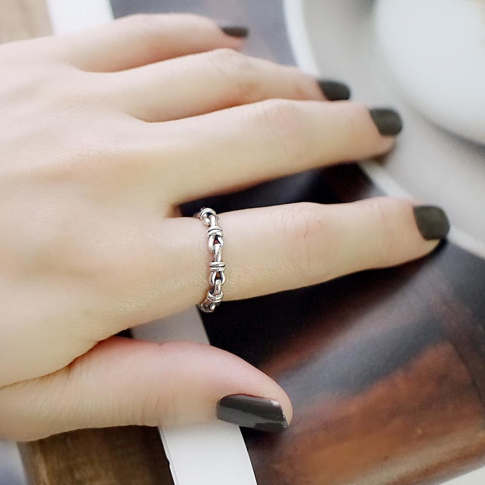 歲月枷鎖純銀戒指/SR944