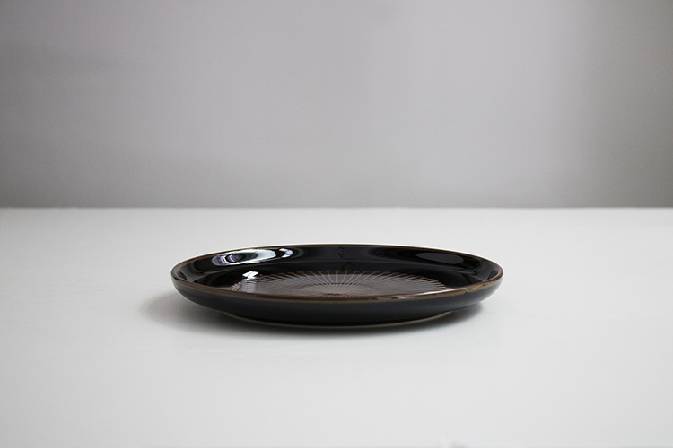 白山陶器-花天目 7號平皿