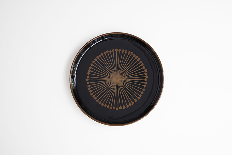 白山陶器-花天目 7號平皿