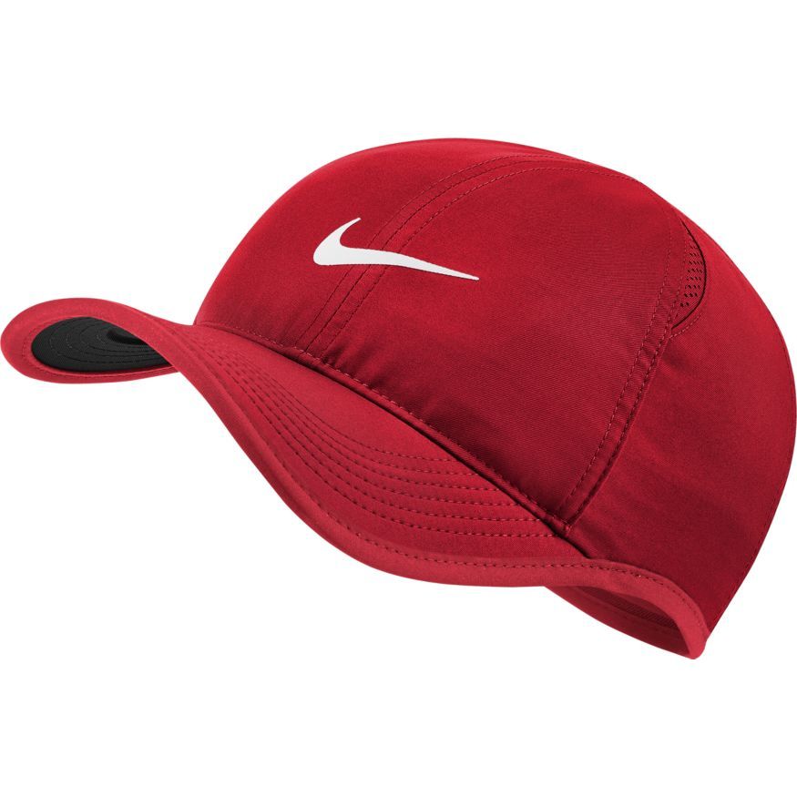 red nike featherlight hat