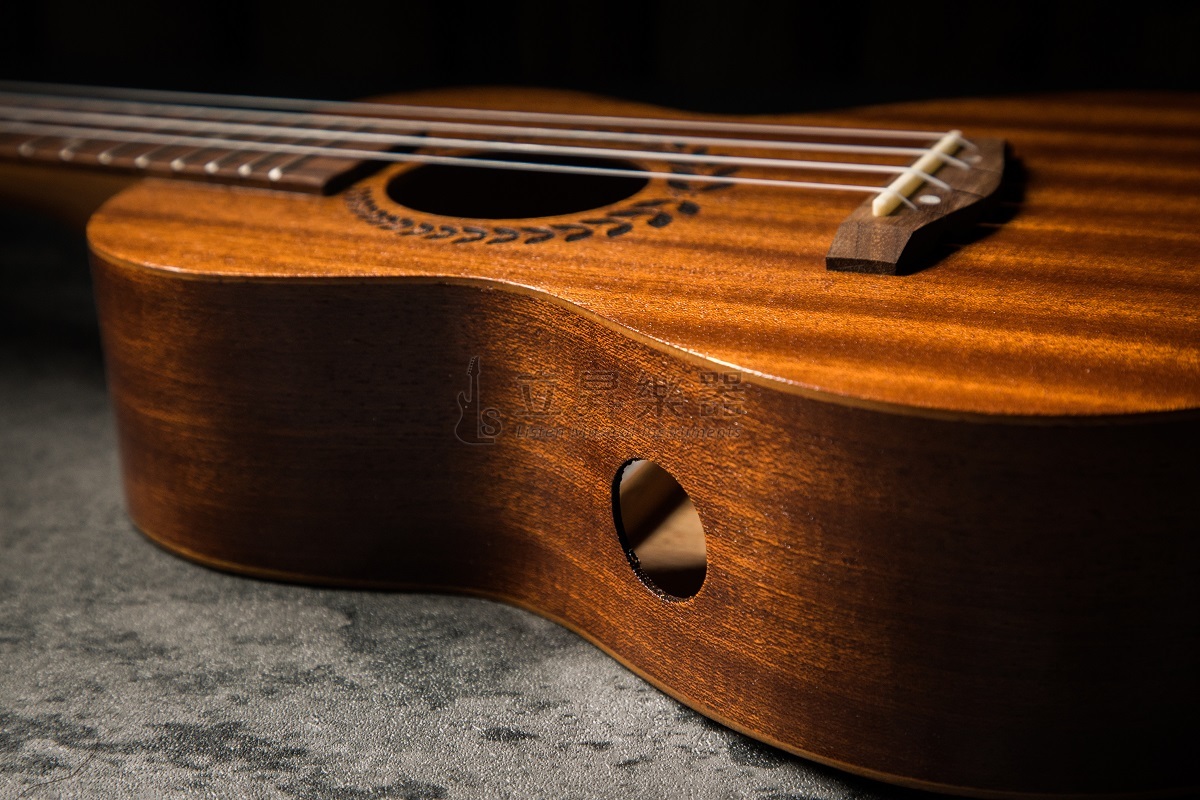 RockYou U-23U 23吋 烏克麗麗【沙比利木、側板響孔】 第 5 張圖片｜三峽烏克麗麗