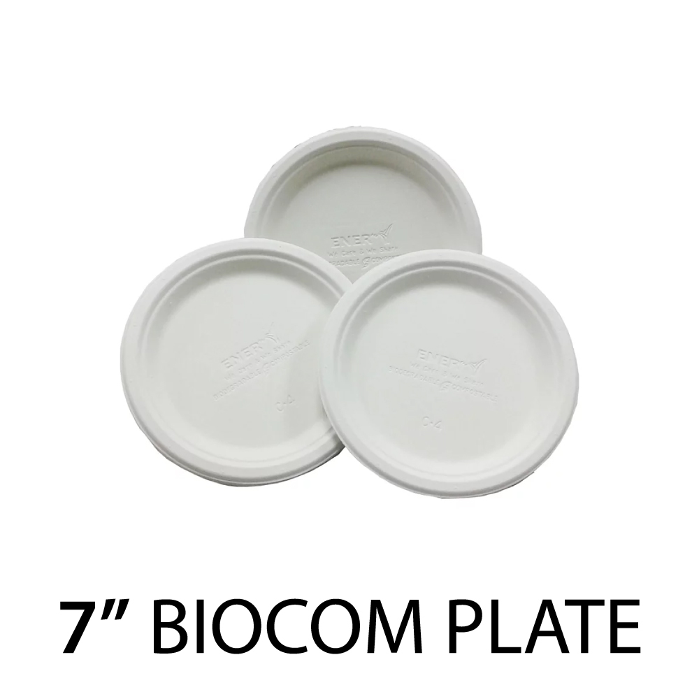 Biodegradable and Compostable 7' Plate