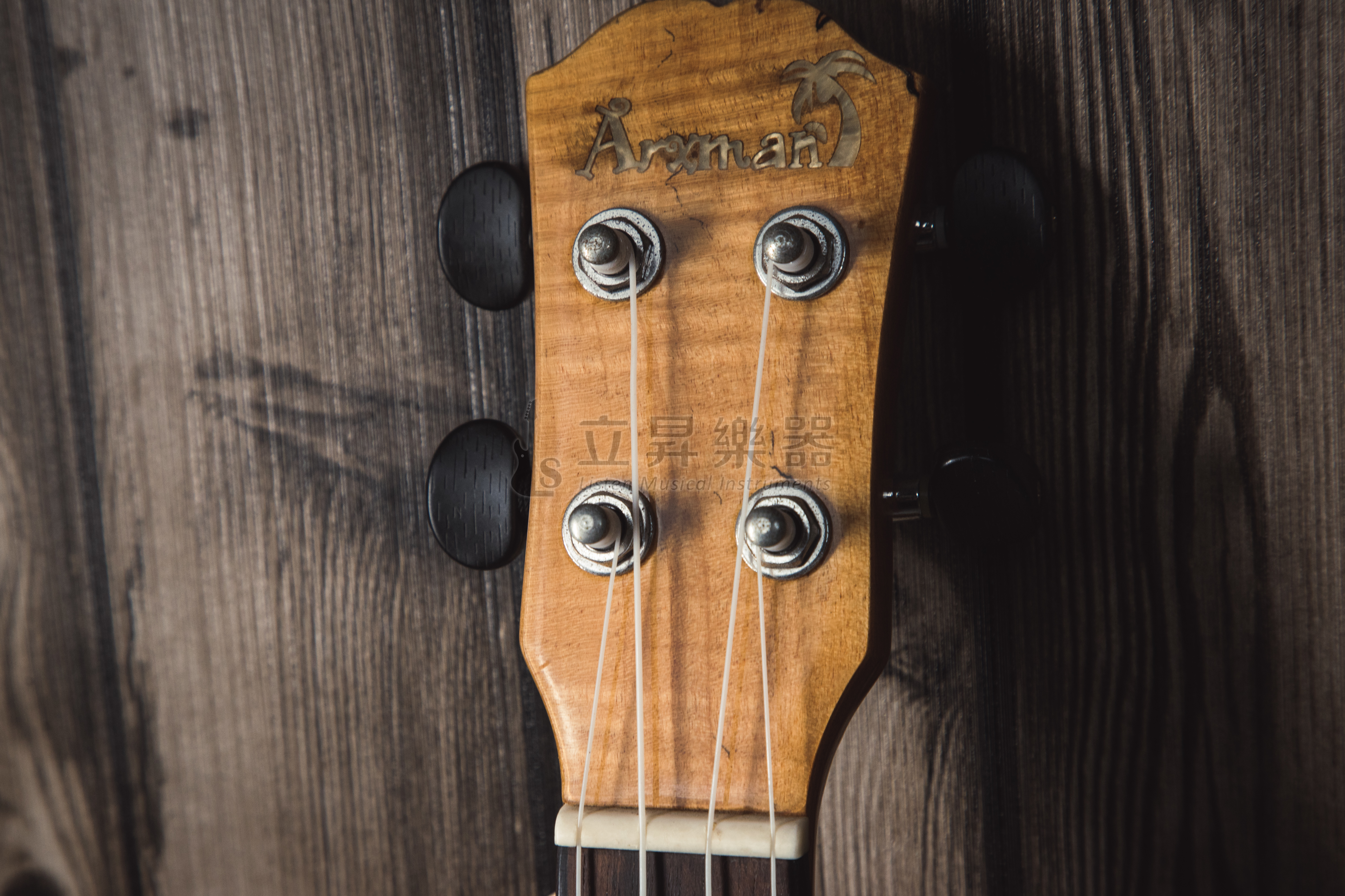［現貨漆裂特價出清］Arxman MK-24A 雲衫木面單板 24" 烏克麗麗 朽紋楓木側背板 第 5 張圖片｜三峽烏克麗麗
