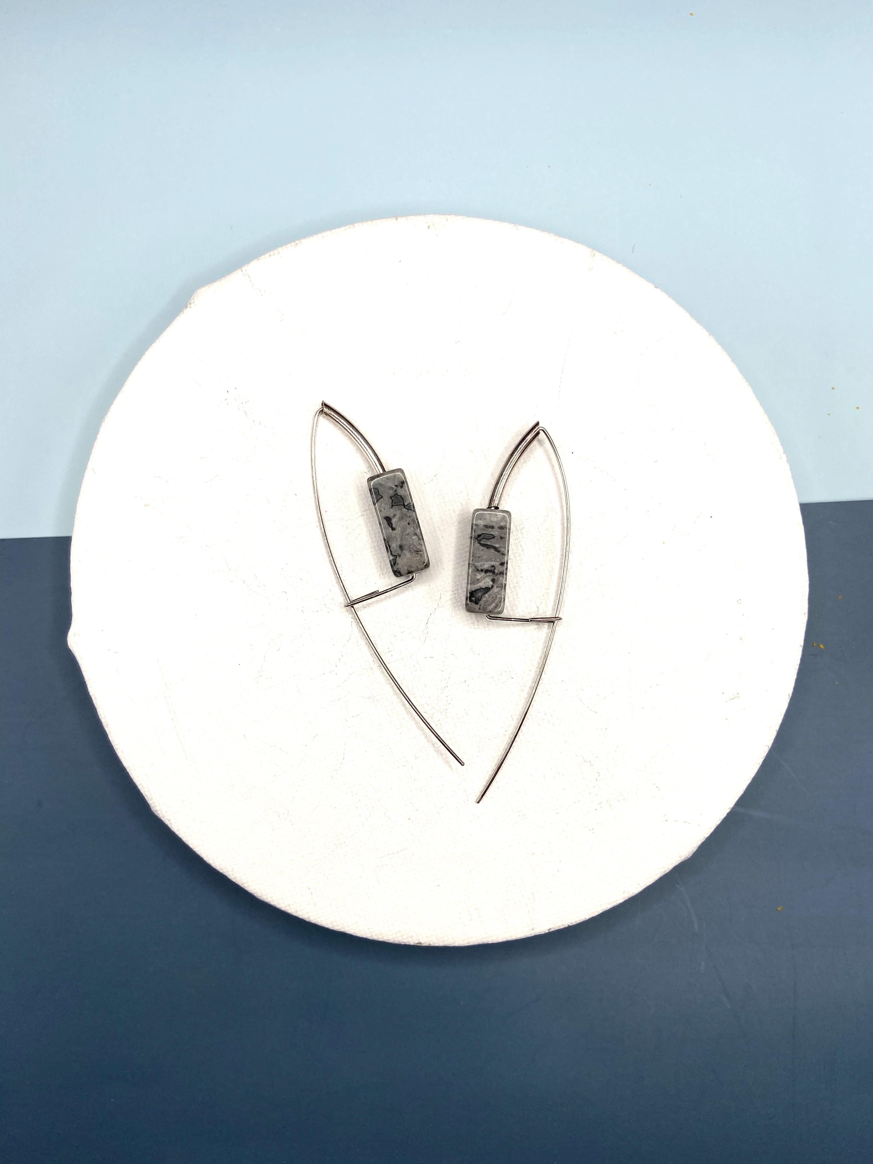 COLE COOL型格天然畢加索石14kgf種子系列耳環