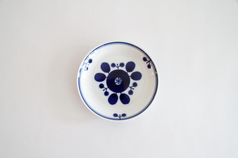 白山陶器-花開．花束盤SS