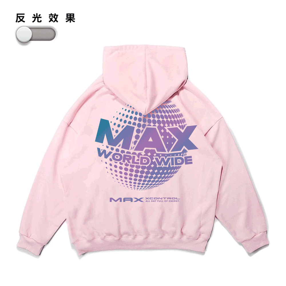 MAXXC WORLDWIDE DOT帽T-(粉)