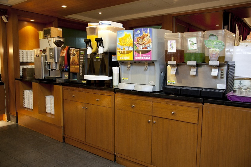 春天素食 歐式自助餐 飲料區