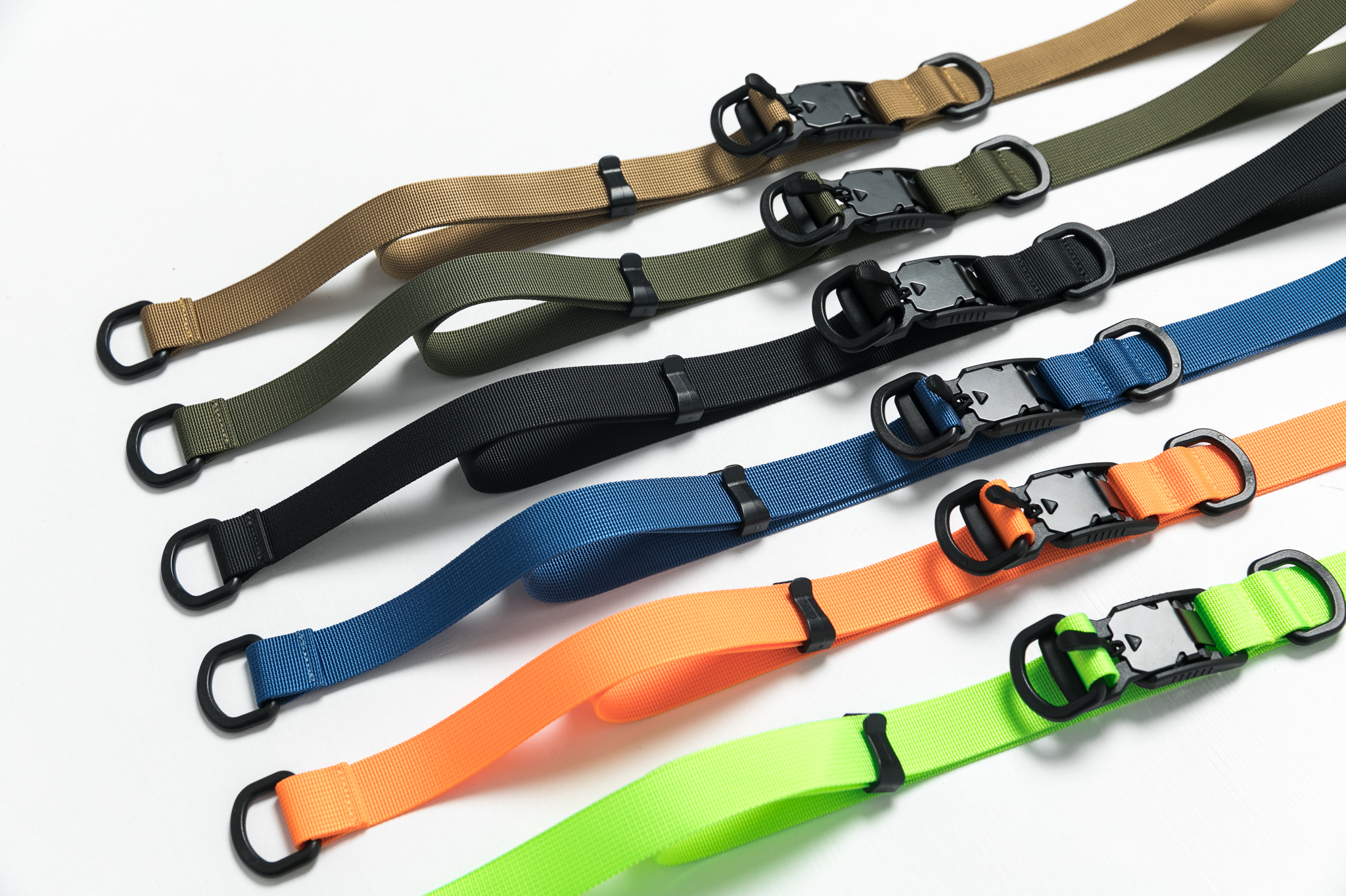 SPEED NYLON BELT 磁力扣尼龍腰帶 快拆腰帶 工裝  OUTDOOR 卡其色 橘 軍綠 黑 藍 螢光綠  CP-AC-06 [EW]