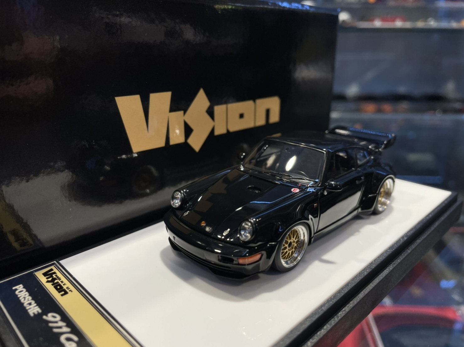 MakeUp VM214B Porsche 964 Carrera RSR 3.8 Black 1/43