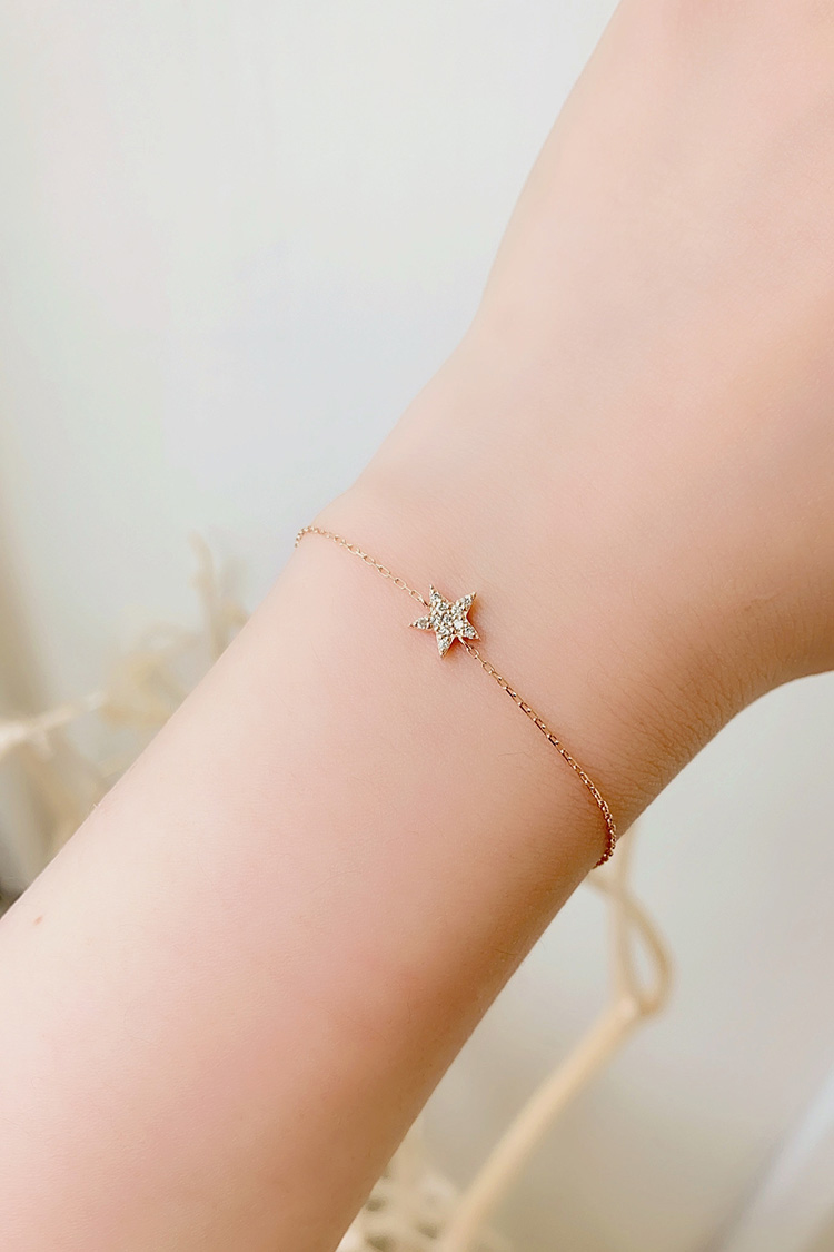 星星鑽石手鍊