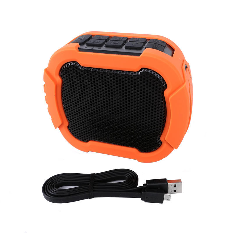 iCreation BT-143 IPX7等級 橘色/灰色 藍芽防水立體環繞音箱